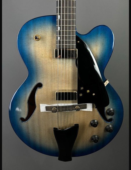 Ibanez AFC155 -JBB Jet Blue Burst Chitarra Semiacustica