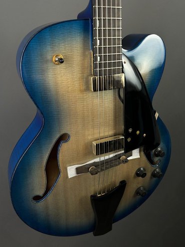 Ibanez AFC155 -JBB Jet Blue Burst Chitarra Semiacustica