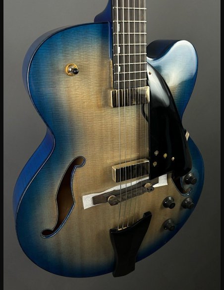 Ibanez AFC155 -JBB Jet Blue Burst Chitarra Semiacustica