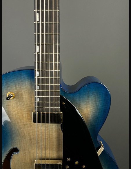 Ibanez AFC155 -JBB Jet Blue Burst Chitarra Semiacustica