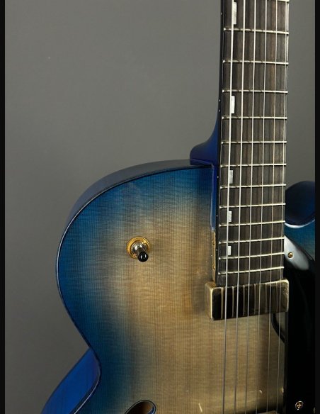Ibanez AFC155 -JBB Jet Blue Burst Chitarra Semiacustica
