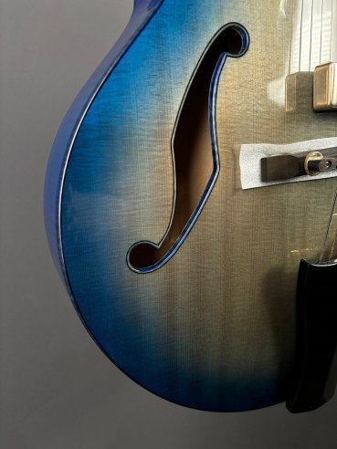 Ibanez AFC155 -JBB Jet Blue Burst Chitarra Semiacustica