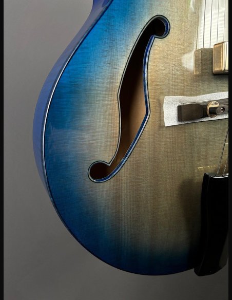 Ibanez AFC155 -JBB Jet Blue Burst Chitarra Semiacustica