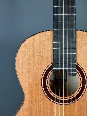 Prudencio Saez Muixeranga C Top Cedro Fasce/Fondo Ebano Bianco Chitarra Classica