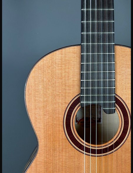 Prudencio Saez Muixeranga C Top Cedro Fasce/Fondo Ebano Bianco Chitarra Classica