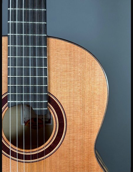 Prudencio Saez Muixeranga C Top Cedro Fasce/Fondo Ebano Bianco Chitarra Classica