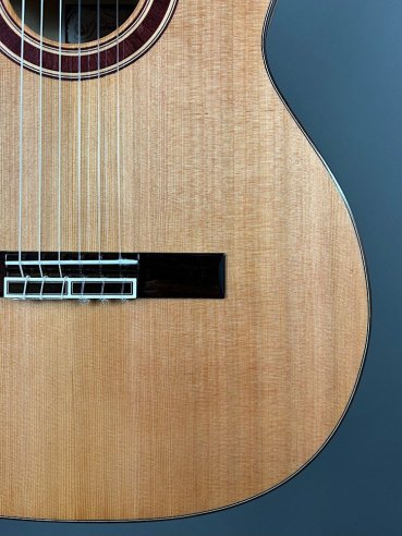 Prudencio Saez Muixeranga C Top Cedro Fasce/Fondo Ebano Bianco Chitarra Classica