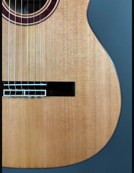 Prudencio Saez Muixeranga C Top Cedro Fasce/Fondo Ebano Bianco Chitarra Classica