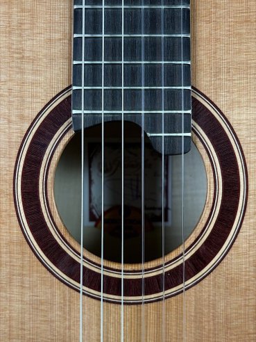 Prudencio Saez Muixeranga C Top Cedro Fasce/Fondo Ebano Bianco Chitarra Classica