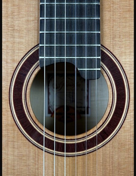 Prudencio Saez Muixeranga C Top Cedro Fasce/Fondo Ebano Bianco Chitarra Classica