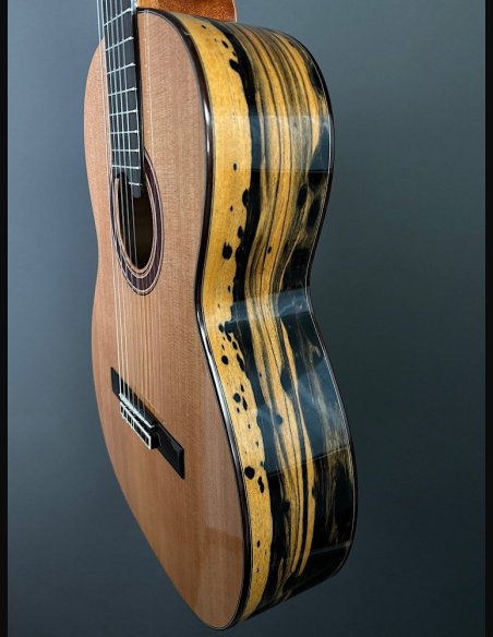 Prudencio Saez Muixeranga C Top Cedro Fasce/Fondo Ebano Bianco Chitarra Classica