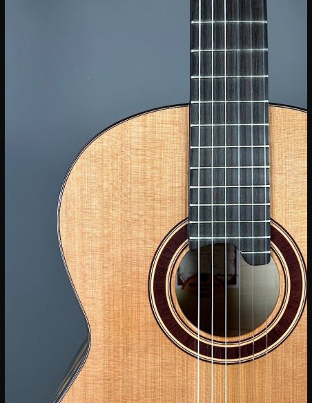 Prudencio Saez Muixeranga C Top Cedro Fasce/Fondo Ebano Bianco Chitarra Classica