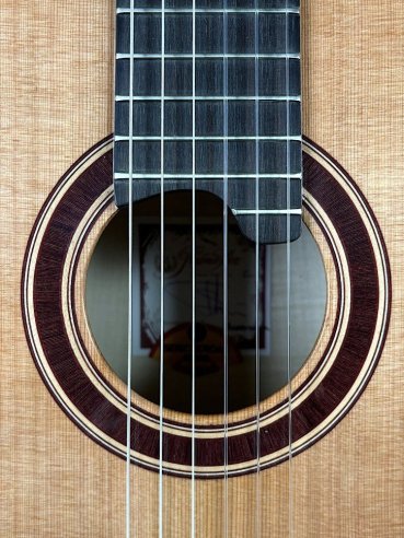 Prudencio Saez Muixeranga C Top Cedro Fasce/Fondo Ebano Bianco Chitarra Classica