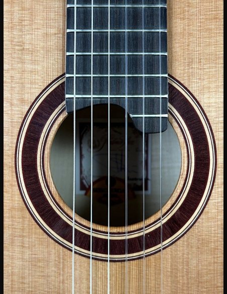 Prudencio Saez Muixeranga C Top Cedro Fasce/Fondo Ebano Bianco Chitarra Classica