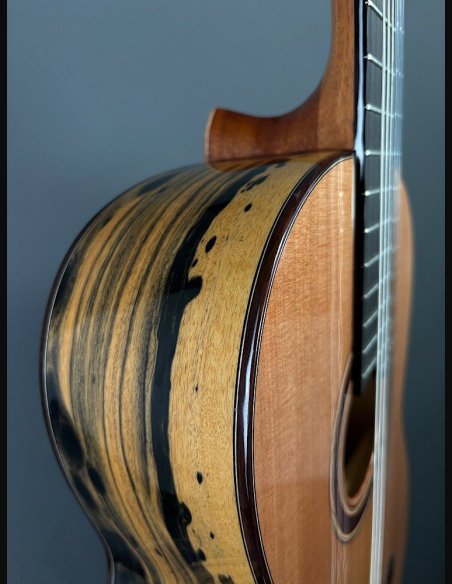 Prudencio Saez Muixeranga C Top Cedro Fasce/Fondo Ebano Bianco Chitarra Classica