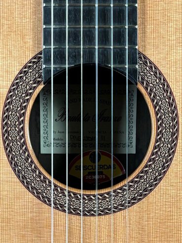 Bautista Iranzo Prelude II C Cedro Ziricote Chitarra Classica