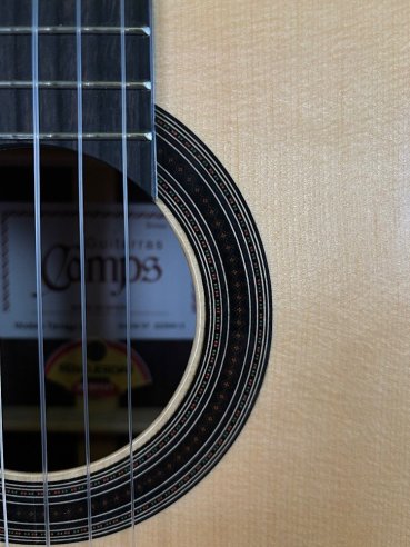 Camps Tarrega A Abete Palissandro Indiano Solid Chitarra Classica