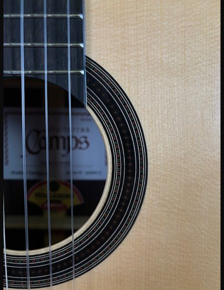 Camps Tarrega A Abete Palissandro Indiano Solid Chitarra Classica