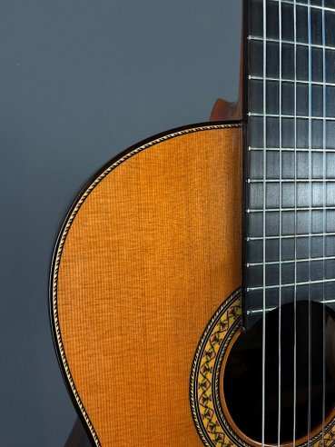 Juan Hernandez Profesor III C Cedro Palissandro Indiano Solid Chitarra Classica