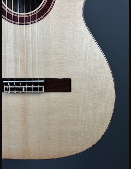 Prudencio Saez Habanera A Top Abete Fasce/Fondo Mongoy Chitarra Classica