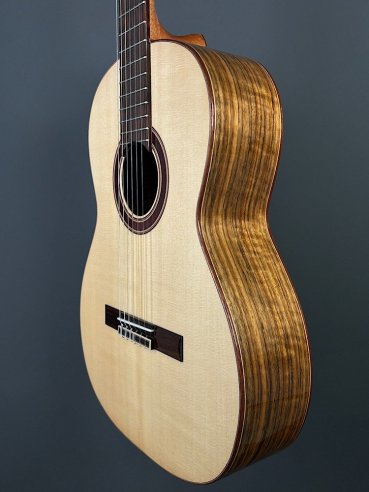 Prudencio Saez Habanera A Top Abete Fasce/Fondo Mongoy Chitarra Classica