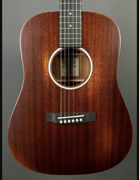 Martin DJr-10E STREET MASTER Chitarra Folk Elettrificata w/soft gigbag