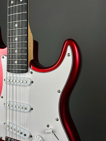 Eko S-300 Chrome Red  Chitarra Elettrica