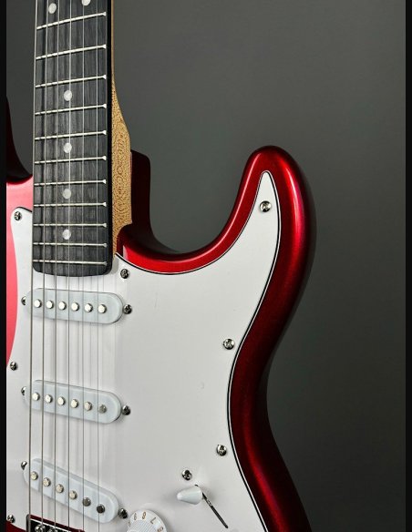 Eko S-300 Chrome Red  Chitarra Elettrica