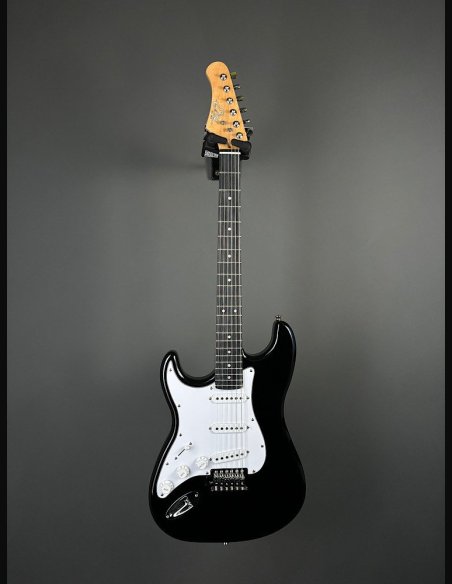 Eko S-300 LH Left Handed Black
