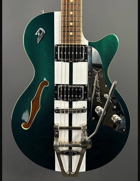 Duesenberg Signature Series Mike Campbell 40 Catalina Green/White  c/dtvcase