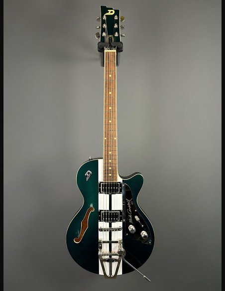 Duesenberg Signature Series Mike Campbell 40 Catalina Green/White  c/dtvcase