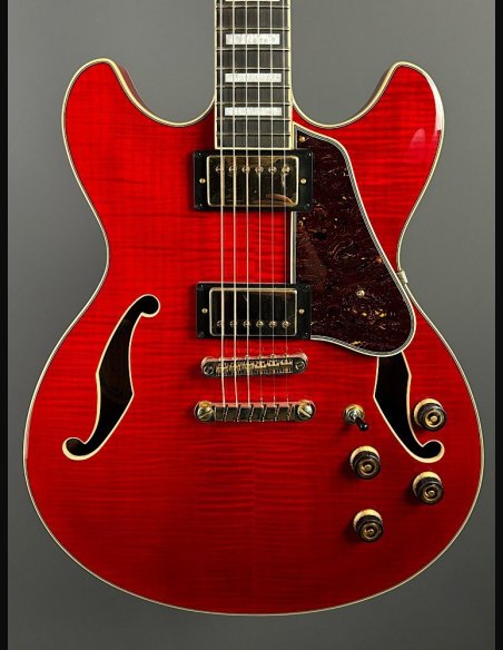 Ibanez AS93FM-TCD Trasparet Red Chitarra Semiacustica