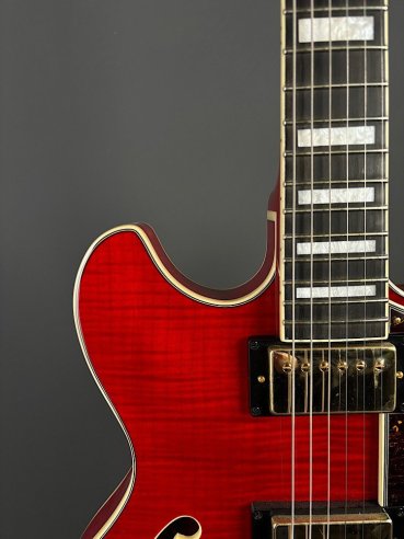 Ibanez AS93FM-TCD Trasparet Red Chitarra Semiacustica