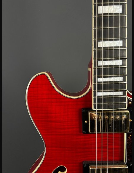 Ibanez AS93FM-TCD Trasparet Red Chitarra Semiacustica