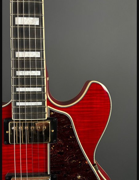 Ibanez AS93FM-TCD Trasparet Red Chitarra Semiacustica