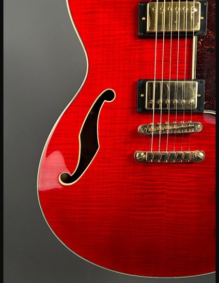 Ibanez AS93FM-TCD Trasparet Red Chitarra Semiacustica