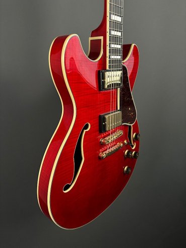 Ibanez AS93FM-TCD Trasparet Red Chitarra Semiacustica