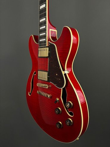 Ibanez AS93FM-TCD Trasparet Red Chitarra Semiacustica