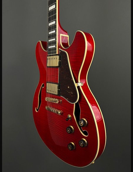 Ibanez AS93FM-TCD Trasparet Red Chitarra Semiacustica