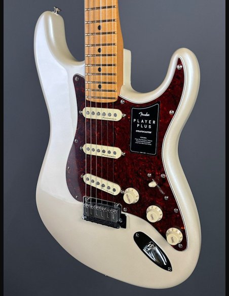 Fender Player Plus Stratocaster Olympic White w/bag
