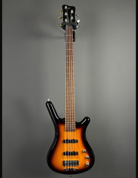 Warwick GPS Corvette Vintage Sunburst ACT 5 Corde