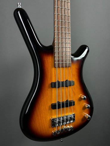 Warwick GPS Corvette Vintage Sunburst ACT 5 Corde