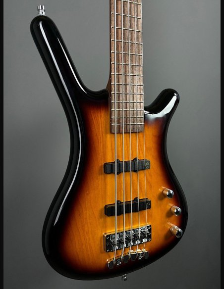 Warwick GPS Corvette Vintage Sunburst ACT 5 Corde