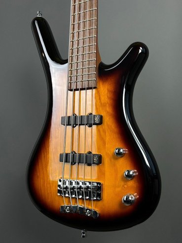 Warwick GPS Corvette Vintage Sunburst ACT 5 Corde