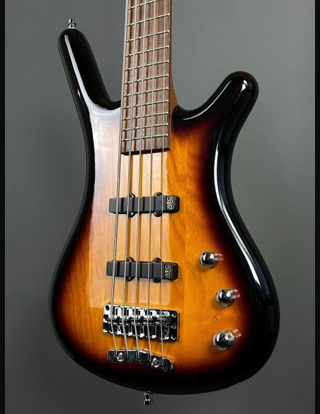 Warwick GPS Corvette Vintage Sunburst ACT 5 Corde