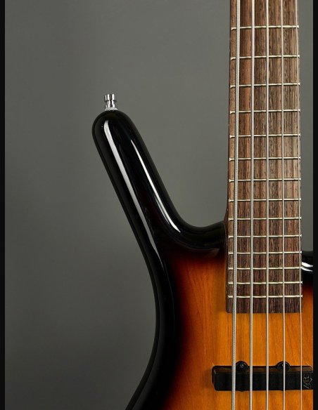 Warwick GPS Corvette Vintage Sunburst ACT 5 Corde