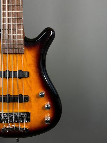 Warwick GPS Corvette Vintage Sunburst ACT 5 Corde