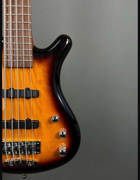 Warwick GPS Corvette Vintage Sunburst ACT 5 Corde