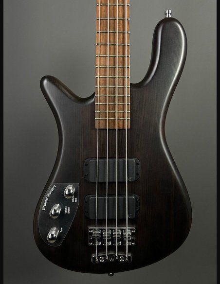 Warwick Rockbass Streamer Standard 2HB Black OMC Chorme Left 4 Corde