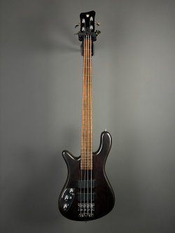 Warwick Rockbass Streamer Standard 2HB Black OMC Chorme Left 4 Corde 2